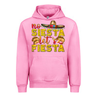 Fuchsia Pink No Siesta Let's Fiesta Urban Hoodie - texasbilliewilder