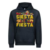 Navy No Siesta Let's Fiesta Urban Hoodie - texasbilliewilder