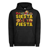 Pigment Black No Siesta Let's Fiesta Urban Hoodie - texasbilliewilder