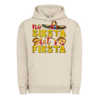 Pigment French Oak No Siesta Let's Fiesta Urban Hoodie - texasbilliewilder