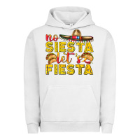 Pigment Lunar Rock No Siesta Let's Fiesta Urban Hoodie - texasbilliewilder