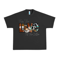 Pigment Black for the love of the coffe Urban Heavy Tee - CowhideDigitalArt
