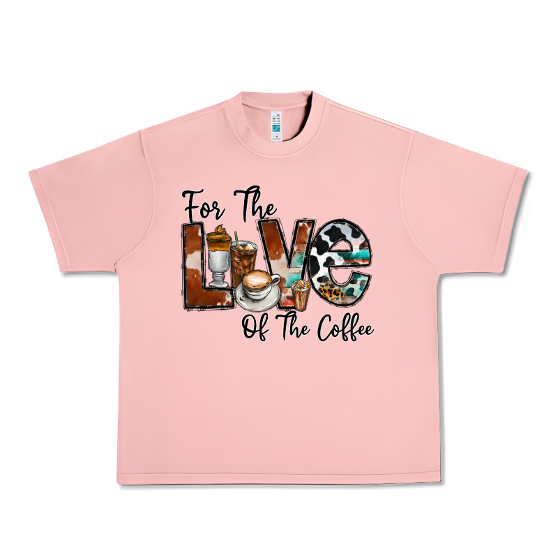 For The Love Of The Coffe Urban Heavy Tee by CowhideDigitalArt | Teevron