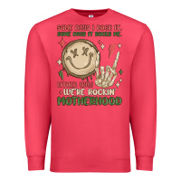 Cardinal some days i rock it some days it rocks me either w Premium Sweatshirt - MaliasSmallBusiness