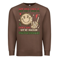 Chestnut some days i rock it some days it rocks me either w Premium Sweatshirt - MaliasSmallBusiness