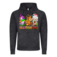 Happy Hallothanksmas Farm Animals Vintage Hoodie | Teevron