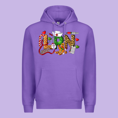 Christmas Lpn Certified Nursing Assistant Premium Hoodie Designed By Lillyallendesigns