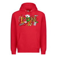 Red Christmas lpn certified nursing assistant Premium Hoodie - LillyAllenDesigns