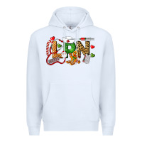 White Christmas lpn certified nursing assistant Premium Hoodie - LillyAllenDesigns