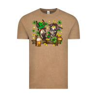 Vintage Coffee St. Patrick's Day donkey Vintage Tee - Neo Western