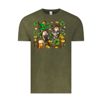 St. Patrick's Day Donkey Vintage Tee | Teevron