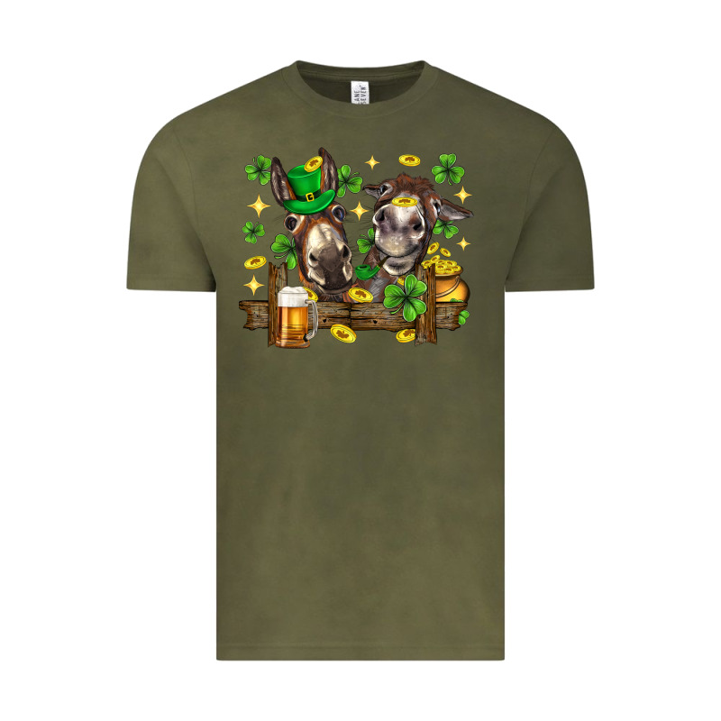 St. Patrick's Day Donkey Vintage Tee by Neo Western | Teevron