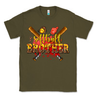 Army Green softball brother Classic Tee - AdoDesignShop