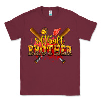 Burgundy softball brother Classic Tee - AdoDesignShop