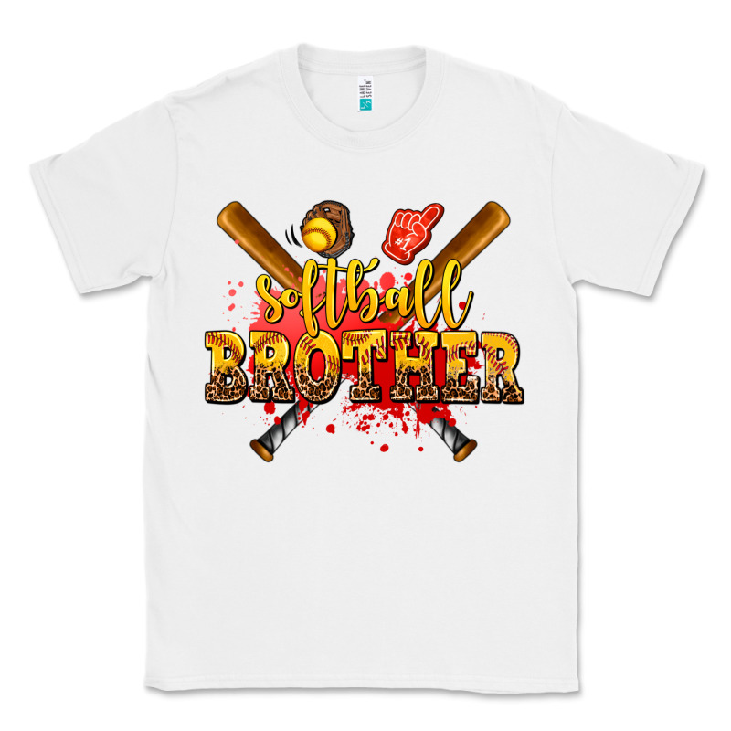 Softball Brother Classic Tee by AdoDesignShop | Teevron