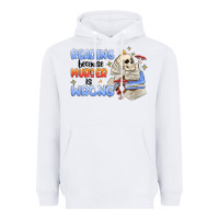 White reading because murder is wrong Heavyweight Hoodie - MaliasSmallBusiness