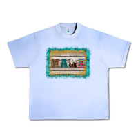Grape Ice western turquoise's mama background Urban Heavy Tee - BarkalooDesign