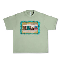 Oil Green western turquoise's mama background Urban Heavy Tee - BarkalooDesign