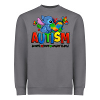 Storm autism stitch accept love understand Heavyweight Sweatshirt - Zillion Design Studio