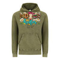 Vintage Olive moody heifer Vintage Hoodie - Zillion Design Studio