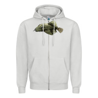Dove Grey Bristlenose Placo Zipper Hoodie - LillyAllenDesigns