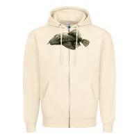 Sandshell Bristlenose Placo Zipper Hoodie - LillyAllenDesigns