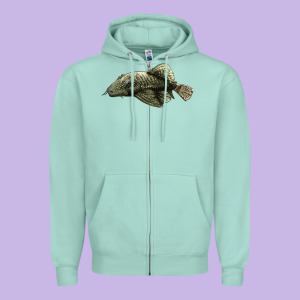 Bristlenose Placo Zipper Hoodie Designed By Lillyallendesigns