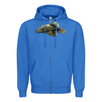 True Royal Bristlenose Placo Zipper Hoodie - LillyAllenDesigns