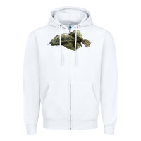 White Bristlenose Placo Zipper Hoodie - LillyAllenDesigns