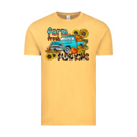 Vintage Mustard farm fresh pumpkin Vintage Tee - CowhideDigitalArt