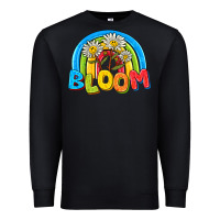 Black bloom Premium Sweatshirt - NancyCooperArtShop