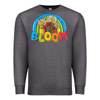 Charcoal Heather bloom Premium Sweatshirt - NancyCooperArtShop