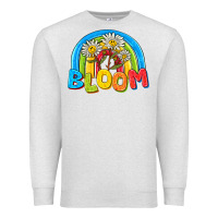 Oatmeal Heather bloom Premium Sweatshirt - NancyCooperArtShop