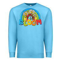 Ocean Blue bloom Premium Sweatshirt - NancyCooperArtShop