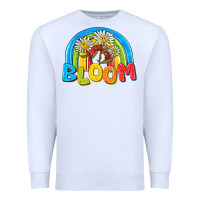 White bloom Premium Sweatshirt - NancyCooperArtShop
