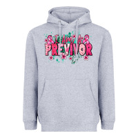 Heather Grey i am a previvor Heavyweight Hoodie - NancyCooperArtShop