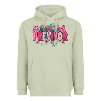 Matcha i am a previvor Heavyweight Hoodie - NancyCooperArtShop