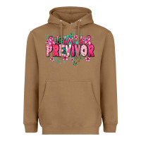 Toasted Coconut i am a previvor Heavyweight Hoodie - NancyCooperArtShop