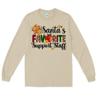 Mushroom santa's favorite  sport staff Long Sleeve Tee - AdoDesignShop