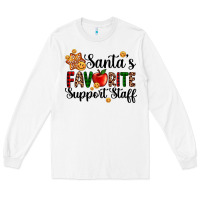 White santa's favorite  sport staff Long Sleeve Tee - AdoDesignShop