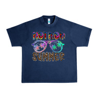 Navy hot mom summer Urban Heavy Tee - CowhideDigitalArt