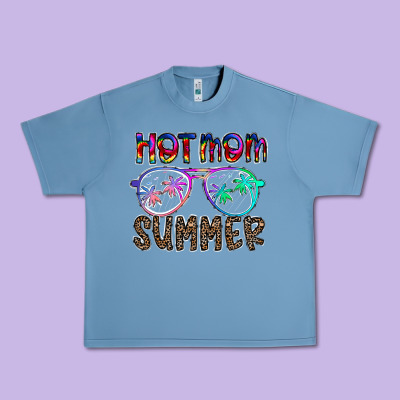 Hot Mom Summer Urban Heavy Tee Designed By Cowhidedigitalart