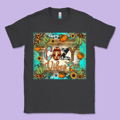 Cozy Vibes Tumbler Classic Tee Designed By Bundleandbundleshop