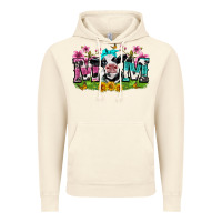 Vintage Artic mom with cow Vintage Hoodie - Zillion Design Studio
