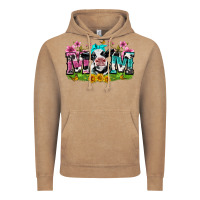 Vintage Coffee mom with cow Vintage Hoodie - Zillion Design Studio