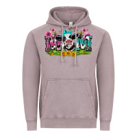 Vintage Zinc mom with cow Vintage Hoodie - Zillion Design Studio