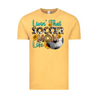 Vintage Mustard livin' that soccer mom life Vintage Tee - HRA Design Shop