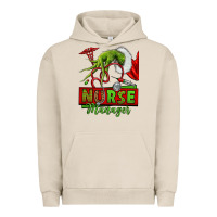 Pigment French Oak grinch hand nurse manager Urban Hoodie - NancyCooperArtShop