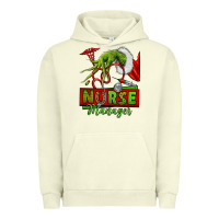 Pigment Pistachio grinch hand nurse manager Urban Hoodie - NancyCooperArtShop