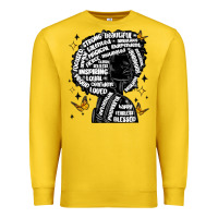Lemon black woman quotes Premium Sweatshirt - MaliasSmallBusiness